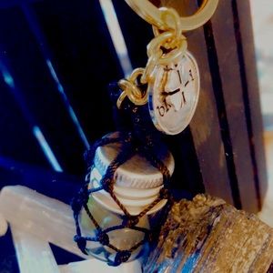 “Abundance”🍀Lucky Crystal Jar Key Chain by Blessed Beadings. Magic “to-go”✨